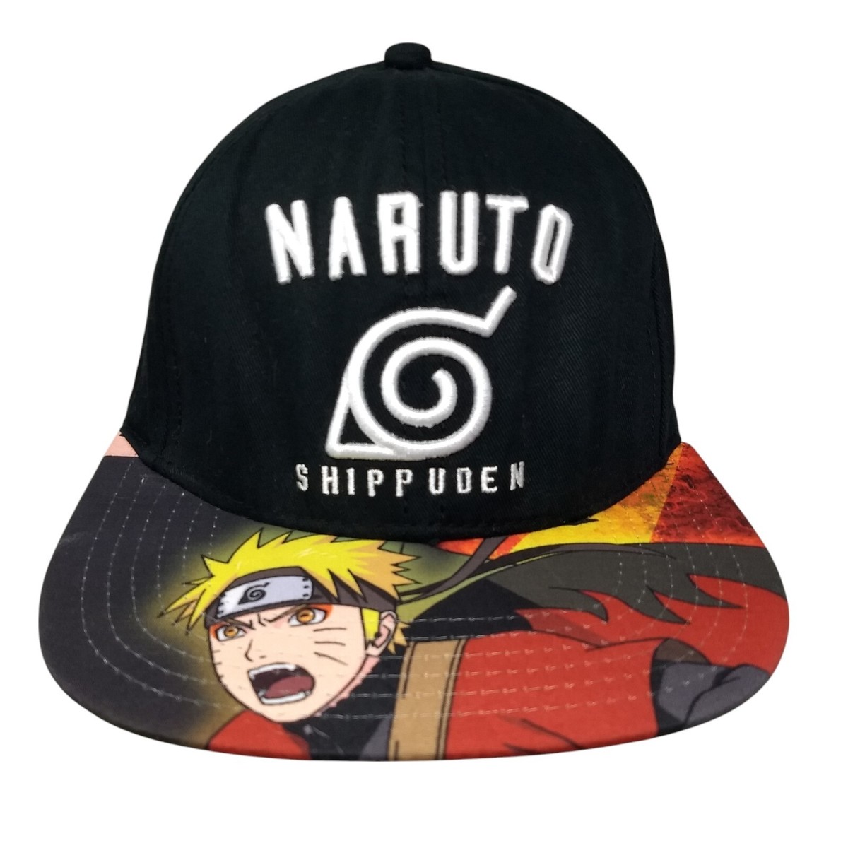 Naruto Shippuden Snapback Hat Multi OSFM Adjustable
