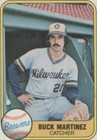 1981 Fleer - Buck Martinez #526