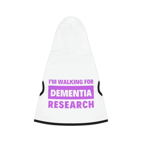 Pet Hoodie with Im Walking for Dementia Research - Picture 11 of 19