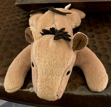 Ty Beanie Baby Derby coarse Mane w star - MWMT (the Horse)