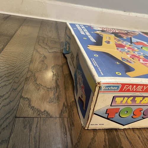 VINTAGE 1988 Marchon Family Games Tic Tac Toss *New Sealed* - Picture 4 of 7