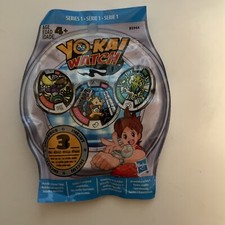 Yo-Kai Watch Series 1 Blind Bag 3 Medals Total Yokai Hasbro 2015 Brand New