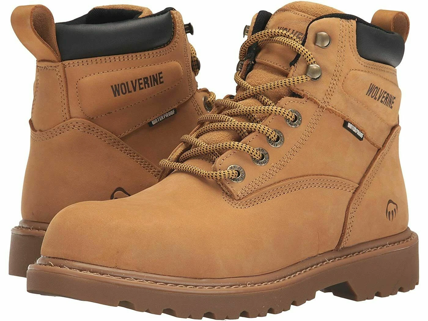 Wolverine Men's FLOORHAND 6" Waterproof WHEAT Work Boots Original New