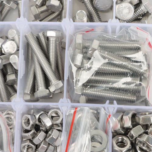 M6 M5 M4 M3 Metric Bolt Assortment 780pcs Hex Bolts and Nuts Kit - Picture 6 of 13
