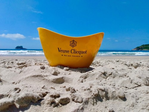 NUOVO SECCHIELLO GHIACCIO ESTIVO LED VEUVE CLICQUOT +6 FLAUTI SPEDIZIONE GRATUITA USA,EUROPA... - Foto 7 di 9