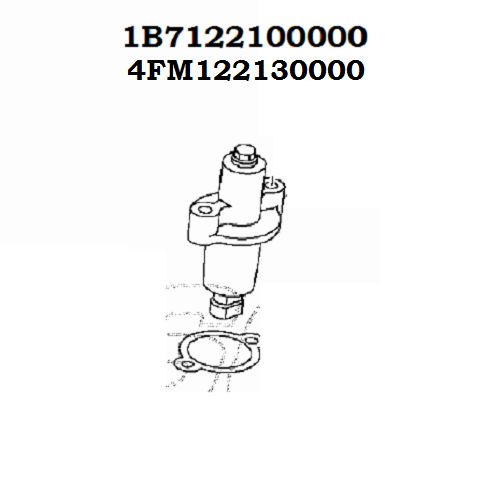 1B7-12210-0000 Tendeur Distribution Yamaha Tmax 500 01>07 Xmax majesty 400 - Photo 3/3
