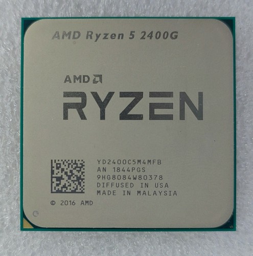 AMD Ryzen 5 2400G Desktop CPU Processor APU R5 Socket AM4 Good Work - Picture 1 of 3