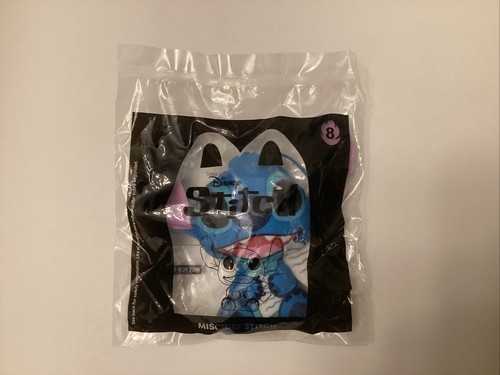 Disney Stitch McDonalds Happy Meal Toys Plush Ornament (Lot Of 3) Sealed 2022 - Picture 5 of 5