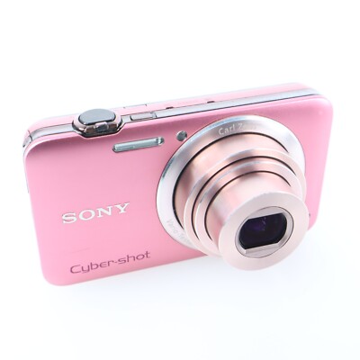 Excellent] SONY Cyber shot DSC-WX30 Pink 5.0x zoom Digital Camera