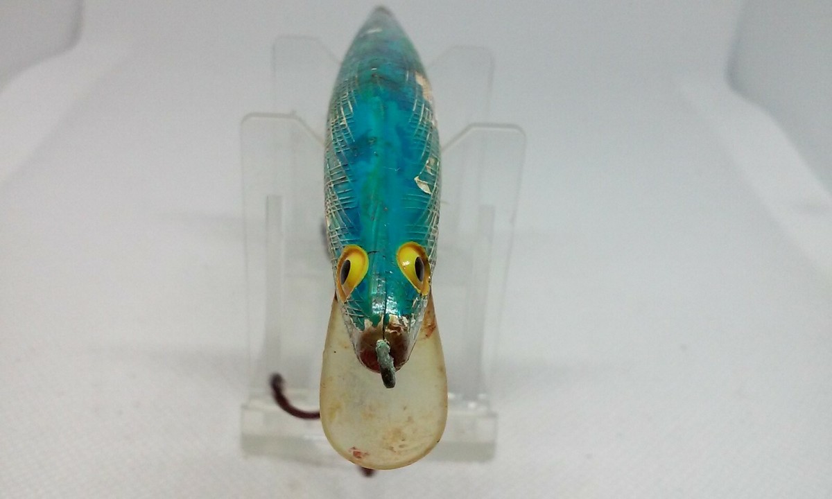 VINTAGE Rebel Minnow Floater Blue/Silver 5.5