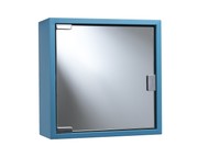 Croydex Single Door Steel Cabinet Blue Croydex Single Door Steel Cabinet Blue