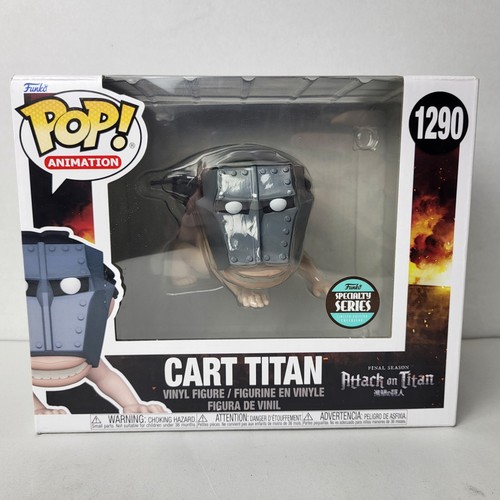 Funko Pop! Vinyl Super 6 in: Attack on Titan - Cart Titan #1290 Special Edition