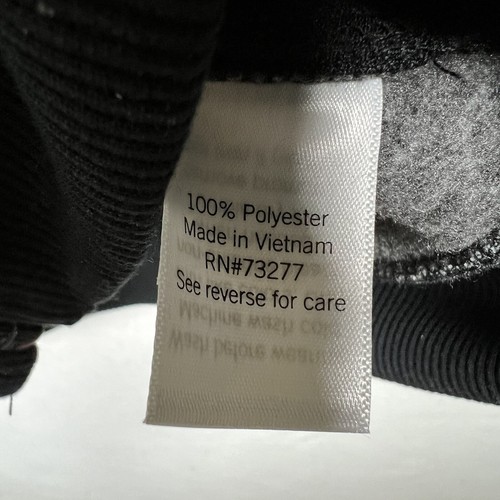 New Sonoma Supersoft Sweater Fleece Zip Gray Black Zipper Pockets Mens Medium. T - Picture 5 of 5