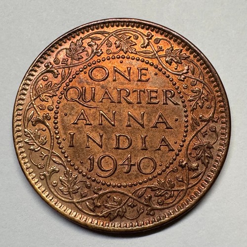 1940 Indien 1/4 Anna - Münze #C-012