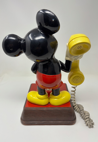 Vintage Disney The Mickey Mouse Phone Landline Push Button Telephone 1976 READ! - Picture 3 of 9