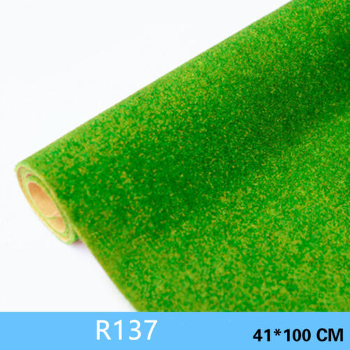 Landscape Faux Grass Mat for Model Train DIY Kraft Paper Scenery Layout Lawn - Picture 13 of 20