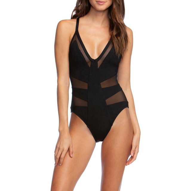 kenneth cole mesh swimsuit