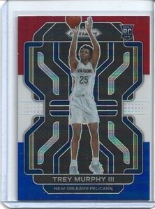 2021 PRIZM RED WHITE BLUE TREY MURPHY III #288 RC