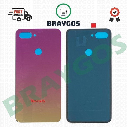 Rear Back Battery Cover Glass For Xiaomi Mi8 Lite Mi 8 Lite M1808D2TG + Adhesive - Picture 3 of 4