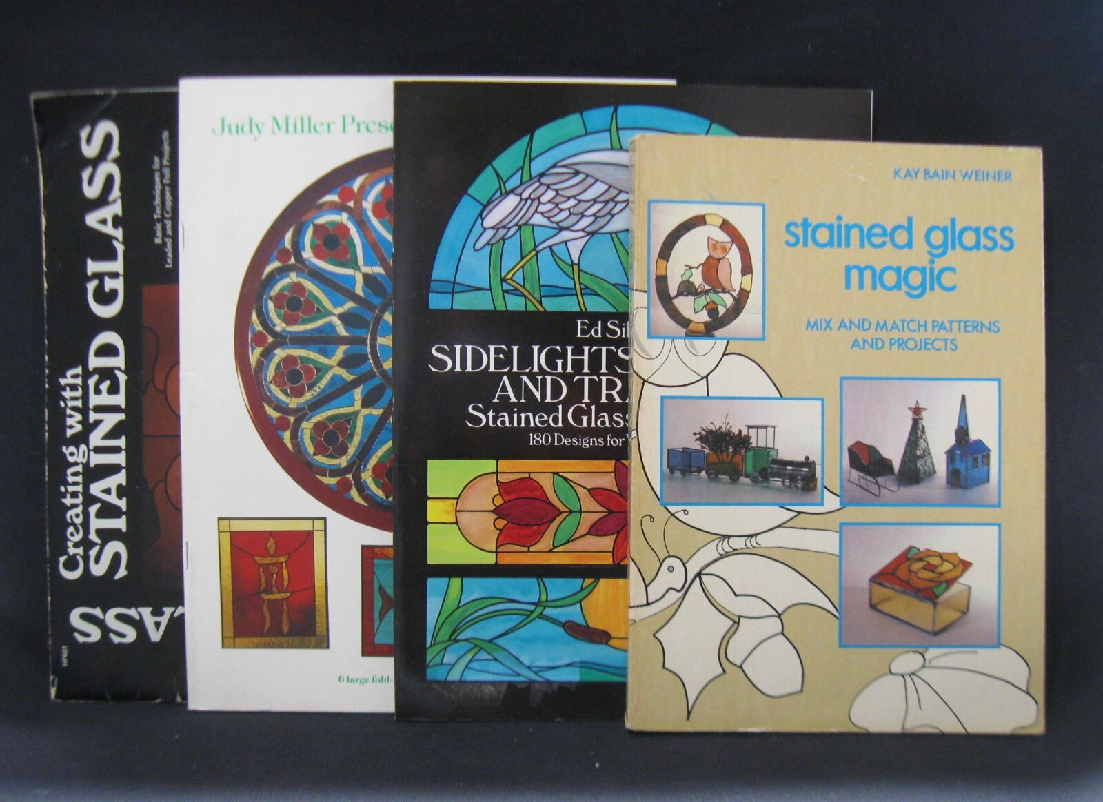 STAINED GLASS PATTERN BOOK PACK - NEW & USED BOOK PACK 6