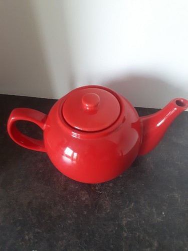Create By Just Mugs Red Tea Pot - Bild 4 von 8