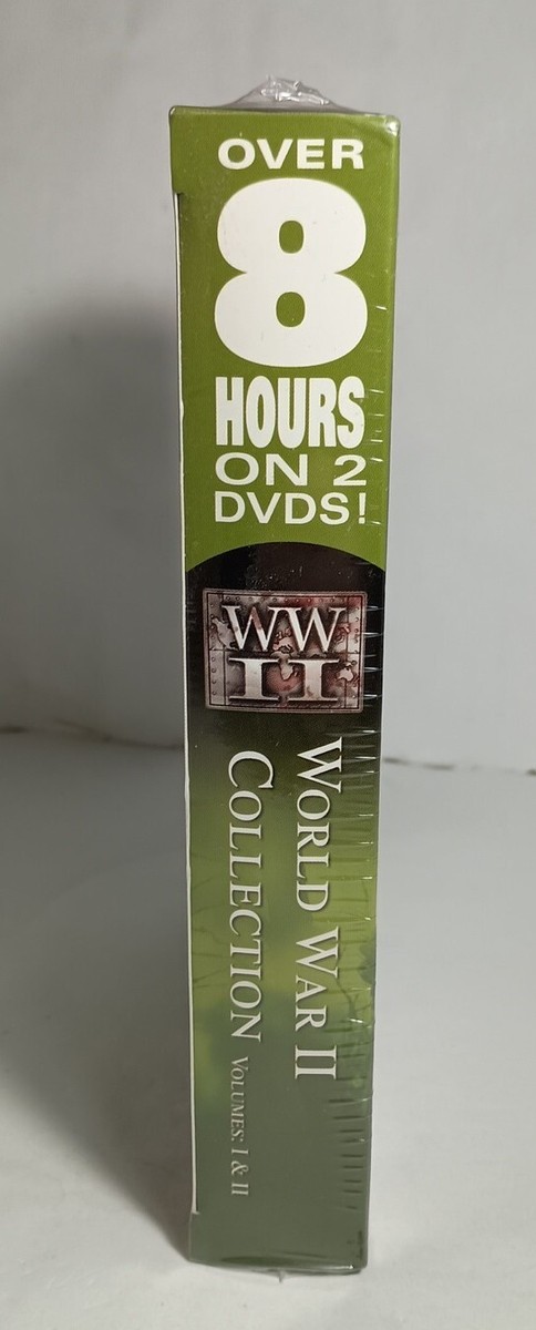 New Sealed World War II - 2 Pack (2-Disc Set) CONTAINS 10