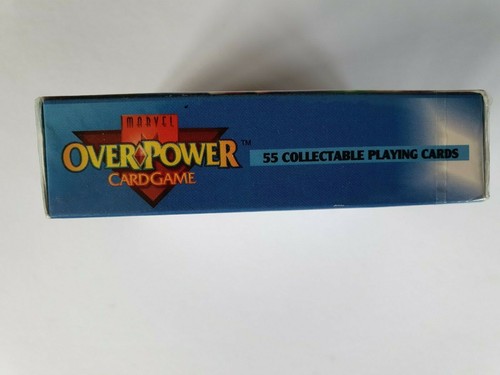 MARVEL CCG OVERPOWER " SWORN TO PROTECT " 55 CARDS FACTORY SEALED DECK 1995 - Picture 3 of 8