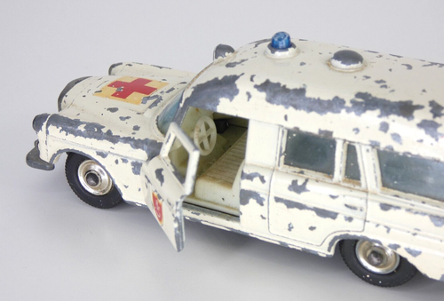 Matchbox Binz Ambulance K6 Mercedes Benz Toy Car Vintage Kingsize Lesney - Picture 10 of 14