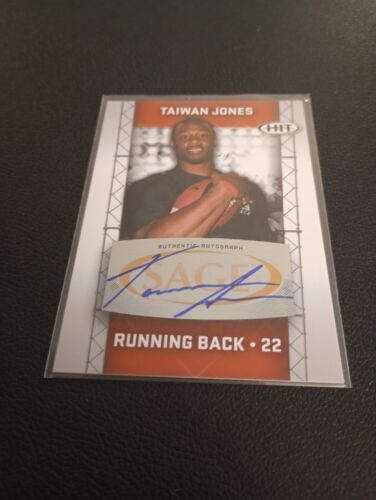 2011 Hit Taiwan Jones AUTOGRAPH Eastern Michigan