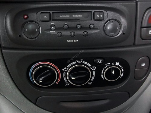 Para Renault Megane I 96-02 Aluminio Pulido Calentador Panel Salpicadero Anillos Envolventes - Imagen 6 de 6