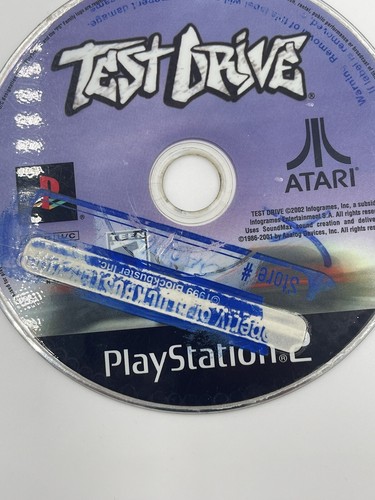 Test Drive (Sony PlayStation 2, 2003) PS2 Disk Only Atari Racing Blockbuster - Picture 2 of 4