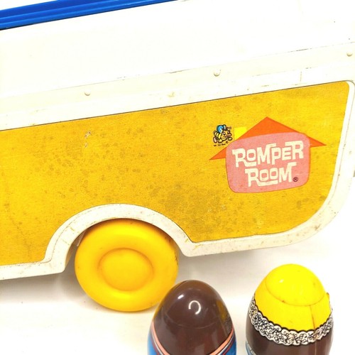 Hasbro Weebles Romper Room Pop Up Camper w/ Accessories Boat Vintage 1972 - Picture 12 of 12