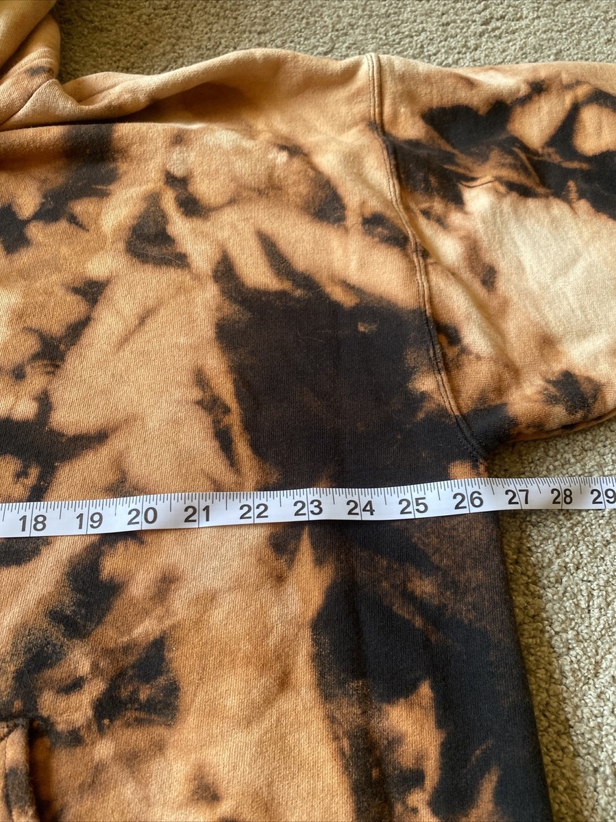 VINTAGE Hanes Ultimate Cotton Tie Dye Hoodie Mens Adult XL