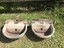 Pair Of Antique Stainless Garden Planter Cattle Trough eBay