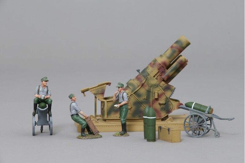 THOMAS GUNN ACCPACK010C Skoda Howitzer (Camouflage) with Crew WW2 THOMAS GUNN ACCPACK010C Skoda Howitzer (Camouflage) with Crew WW2