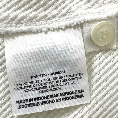 Nike Polo Golf Uomo Taglia XL Manica Corta Bianco Grigio Bordo - Foto 6 di 7