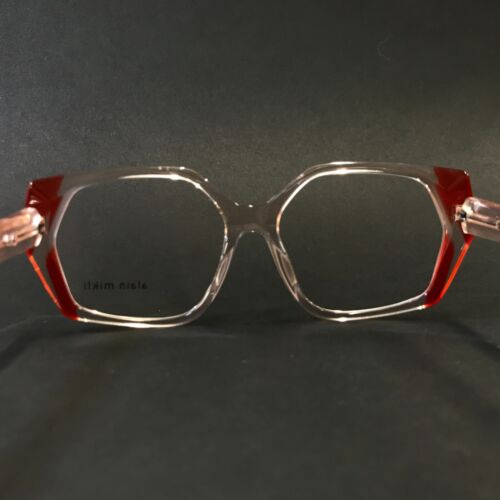 Alain Mikli Eyeglasses Frames A03159 006 Transparent Pink Burgundy 54-16-145 - Picture 7 of 10