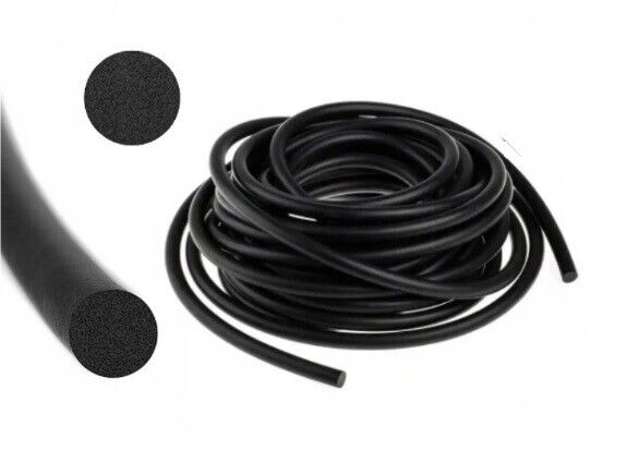 Round Cord of 4-12mm EPDM Moss Rubber Joint Cord Round Cords Rubber Gasket 5M- Round Cord of 4-12mm EPDM Moss Rubber Joint Cord Round Cords Rubber Gasket 5M-