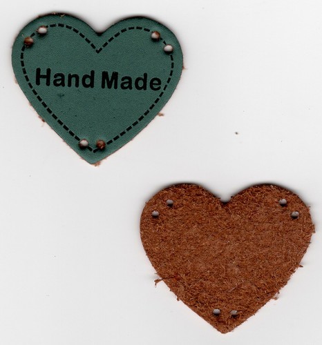 Label Approach Label Leather "HANDMADE" Large Selection Sewing Hobby DIY - Picture 30 of 201