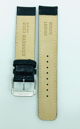 KENNETH COLE WATCH STRAP, KC1209 , BLACK LIZARD PATTERN , KENNETH COLE STRAP - Picture 5 of 12