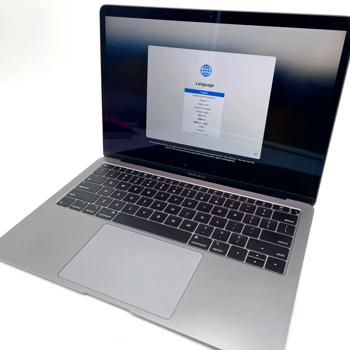 Apple MacBook Air Space Gray 13 Inch Retina Display Intel Core i5 
