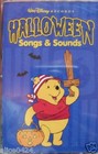 WALT DISNEY "HALLOWEEN SONGS & SOUNDS" CASSETTE NEW Shake Your Bones