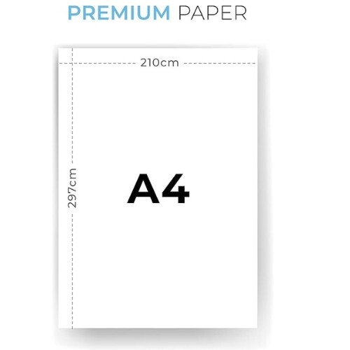 HP A4 120gsm Wybór koloru Drukarka Papier do kopiowania (biały) 500 arkuszy na rym CHP34 - Zdjęcie 4 z 5