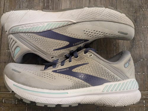 Brooks Adrenaline GTS 22 Womens Running Shoes Gray Sneaker Size 6.5B - Picture 4 of 7