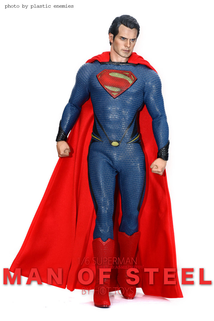 ホットトイズMMS200スーパーマン1/6 MAN OFF STEEL Hot Toys MMS200 Man of Steel 1/6th scale Superman Collectible
