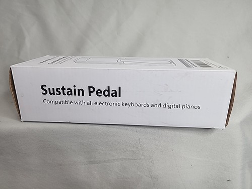 Sustain Foot Pedal with Polarity Switch for Digital Electronic Keyboard Pianos - Picture 2 of 11