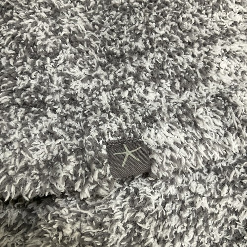 Barefoot Dreams CozyChic Erwachsene Unisex Morgenmantel meliert grau Gr. 1 (S) kuschelig bequem - Bild 9 von 11