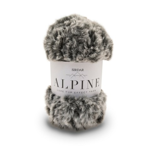 Sirdar Alpine Luxe Pelzeffekt Strickgarn Wolle 50g - Bild 4 von 10