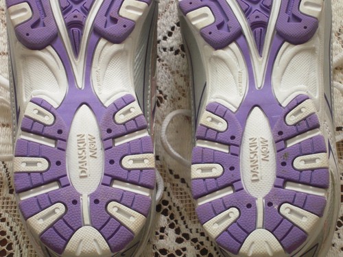 Danskin Now Shoes Womens Athletic Size 6 Glitter White Pink Purple Medium Width - Picture 10 of 10