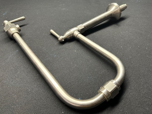 Kohler HiRise Double Handle Deck Mounted Pot Filler - K-7323-4-BS - Picture 4 of 8